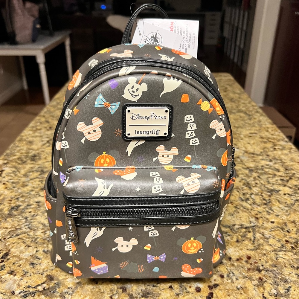 NWT Disney Loungefly Halloween Candy Backpack
